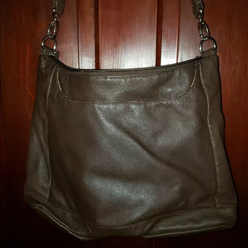 Gun Tote'n Mamas Leather Hobo Conceal Carry Purse